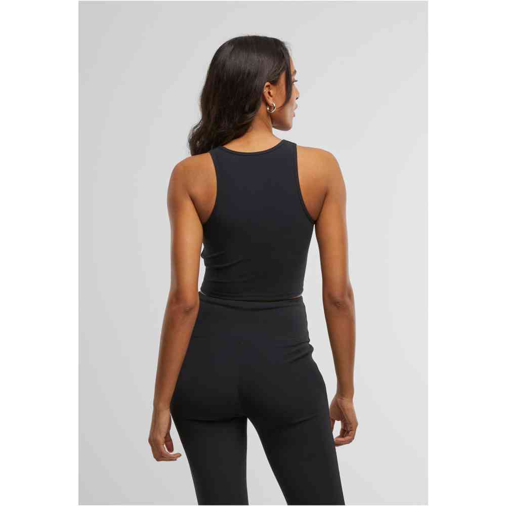 Urban Classics - Rib Work out sport top - Black